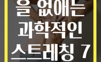허리 통증을 없애는 과학적인 스트레칭 7가지