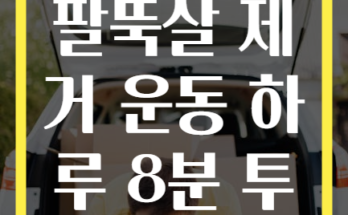 효과적인 팔뚝살 제거 운동 하루 8분 투자